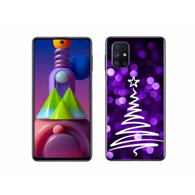 Gélový kryt mmCase na mobil Samsung Galaxy M51 - stromček