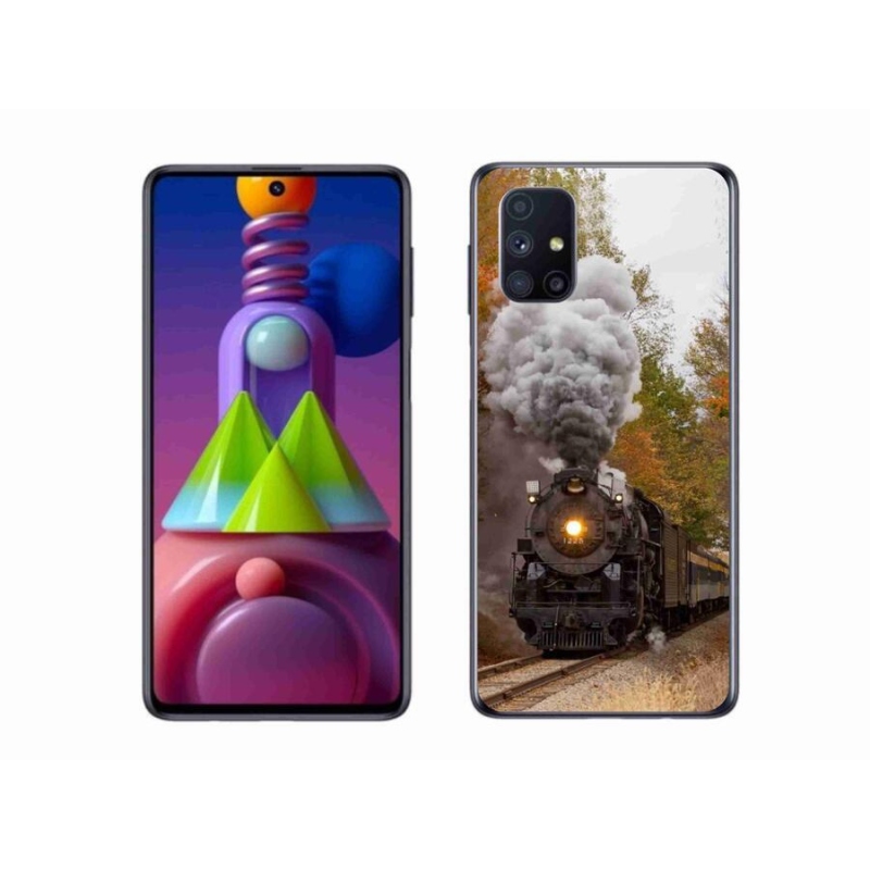 Gélový kryt mmCase na mobil Samsung Galaxy M51 - vlak 1