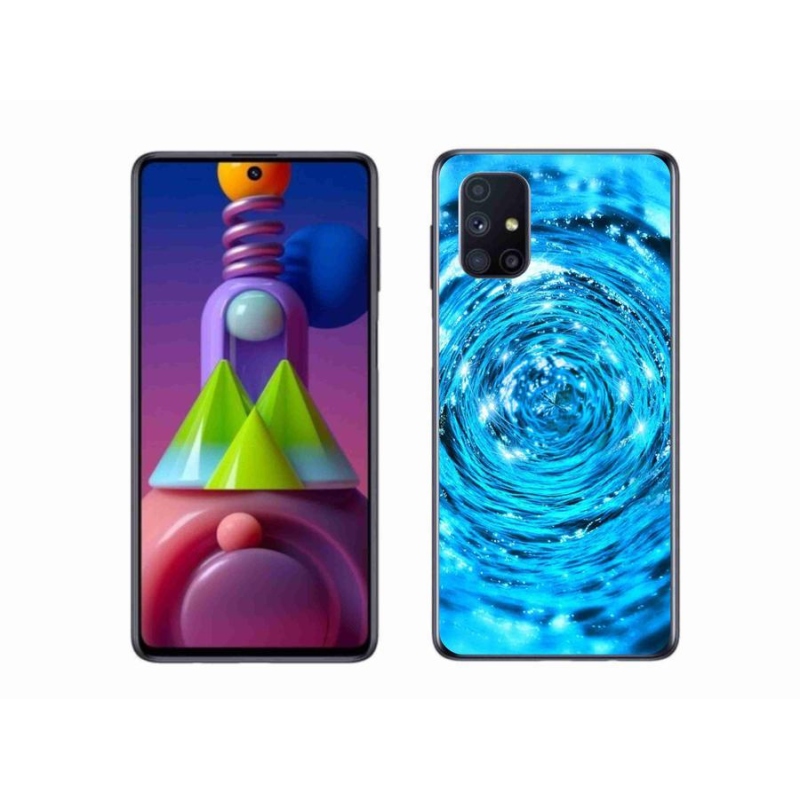 Gélový kryt mmCase na mobil Samsung Galaxy M51 - vodný vír