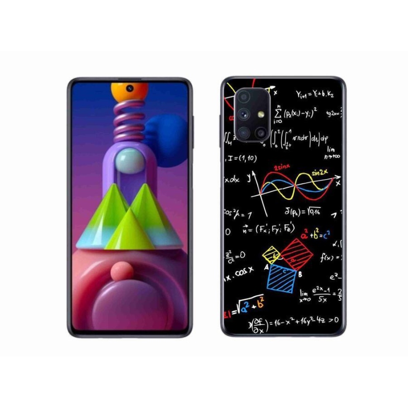 Gélový kryt mmCase na mobil Samsung Galaxy M51 - vzorčeky