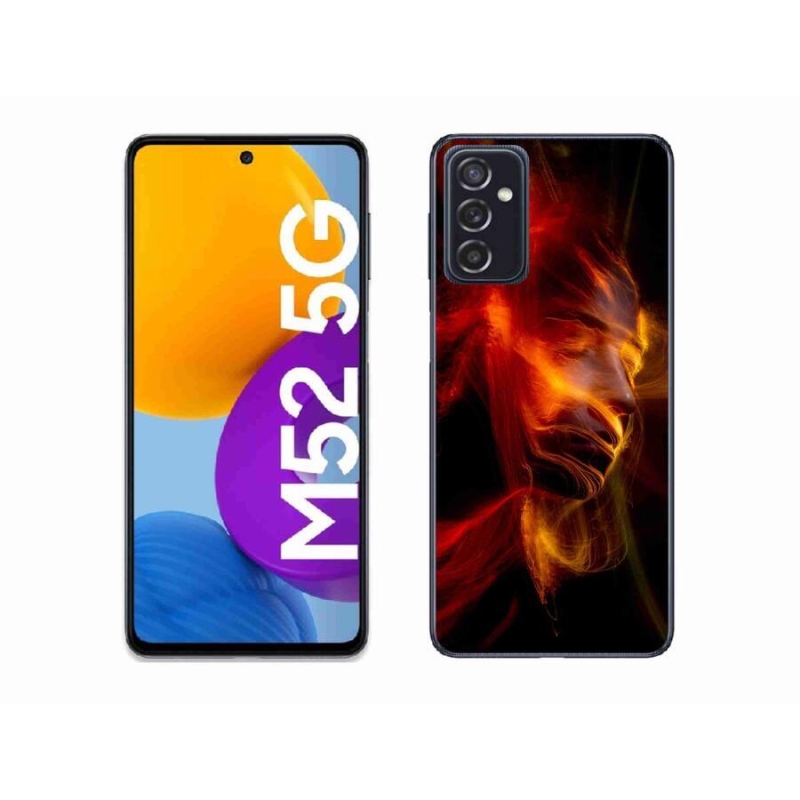 Gélový kryt mmCase na mobil Samsung Galaxy M52 5G - abstrakt 18