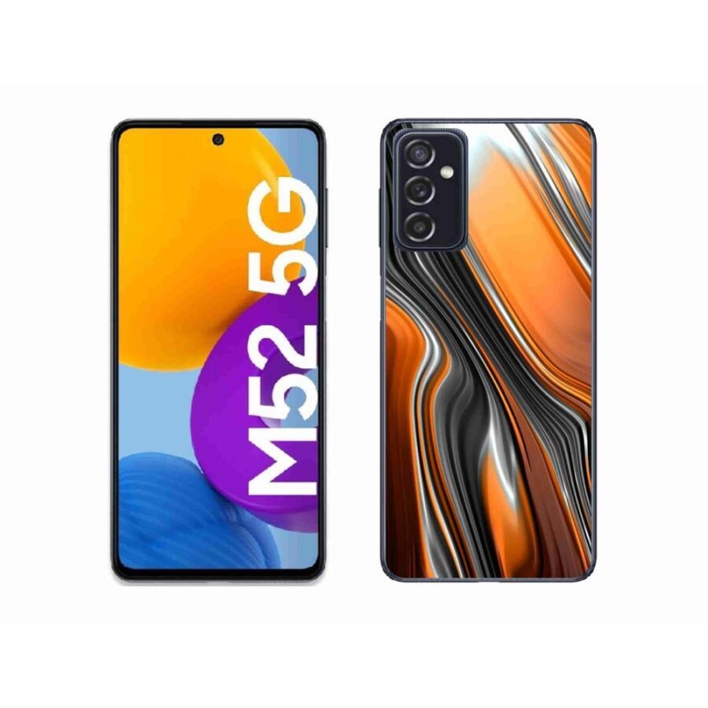 Gélový kryt mmCase na mobil Samsung Galaxy M52 5G - abstrakt 3