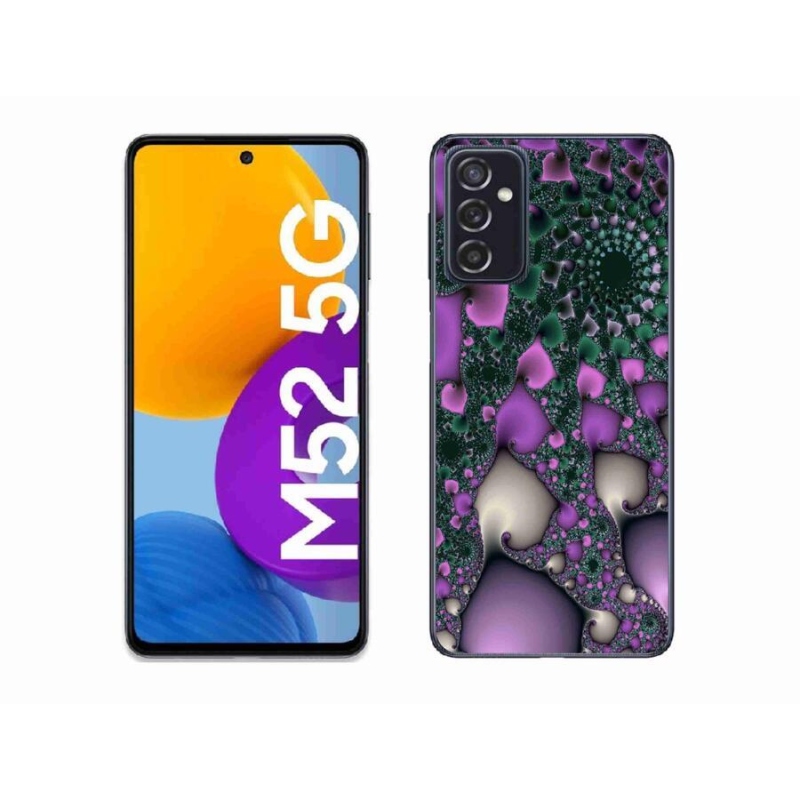 Gélový kryt mmCase na mobil Samsung Galaxy M52 5G - abstrakt 7