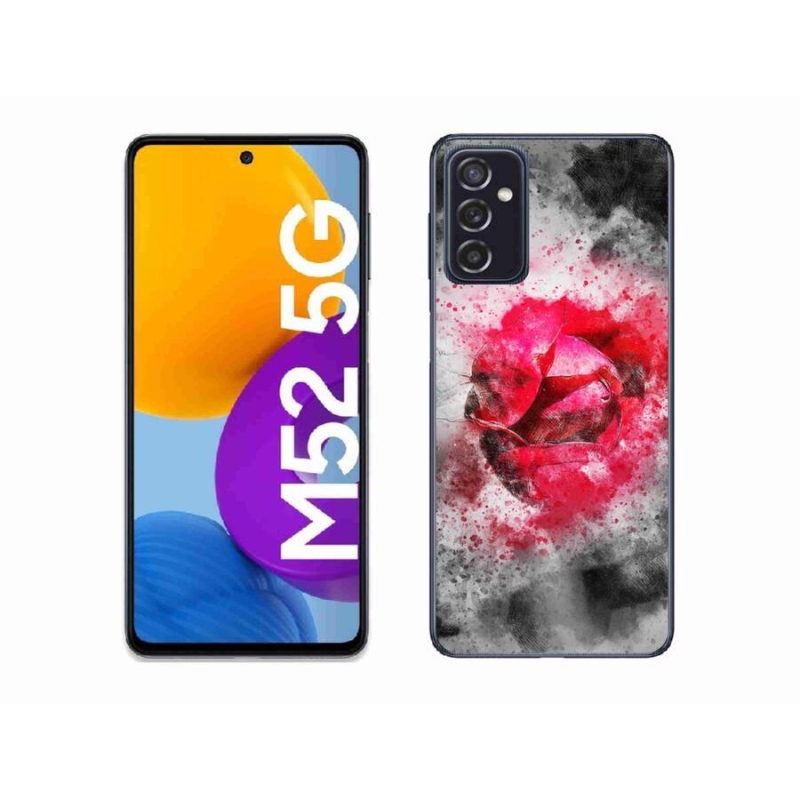 Gélový kryt mmCase na mobil Samsung Galaxy M52 5G - abstrakt 9