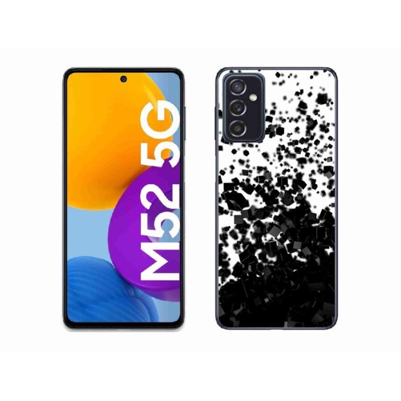 Gélový kryt mmCase na mobil Samsung Galaxy M52 5G - abstraktné vzor 1