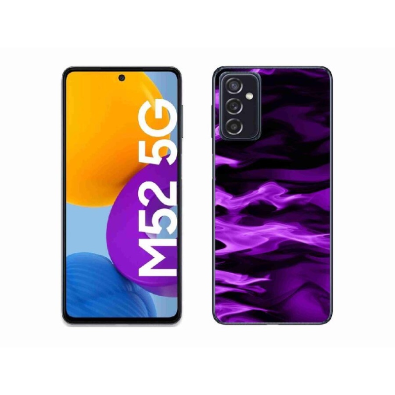 Gélový kryt mmCase na mobil Samsung Galaxy M52 5G - abstraktné vzor 9