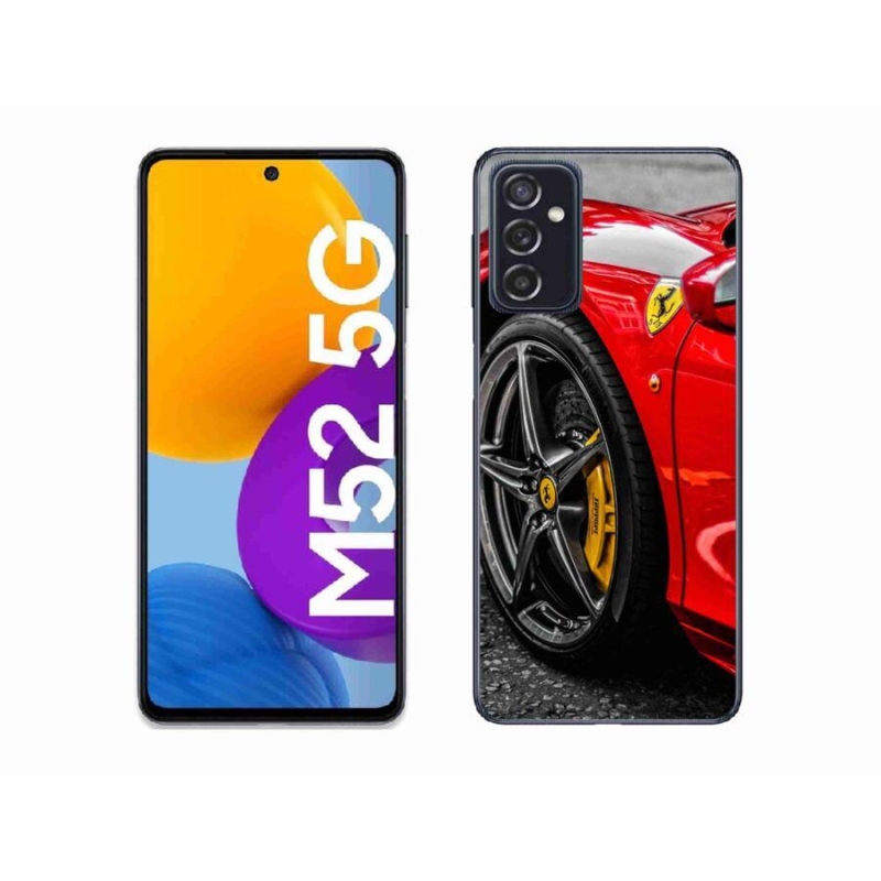 Gélový kryt mmCase na mobil Samsung Galaxy M52 5G - auto 1