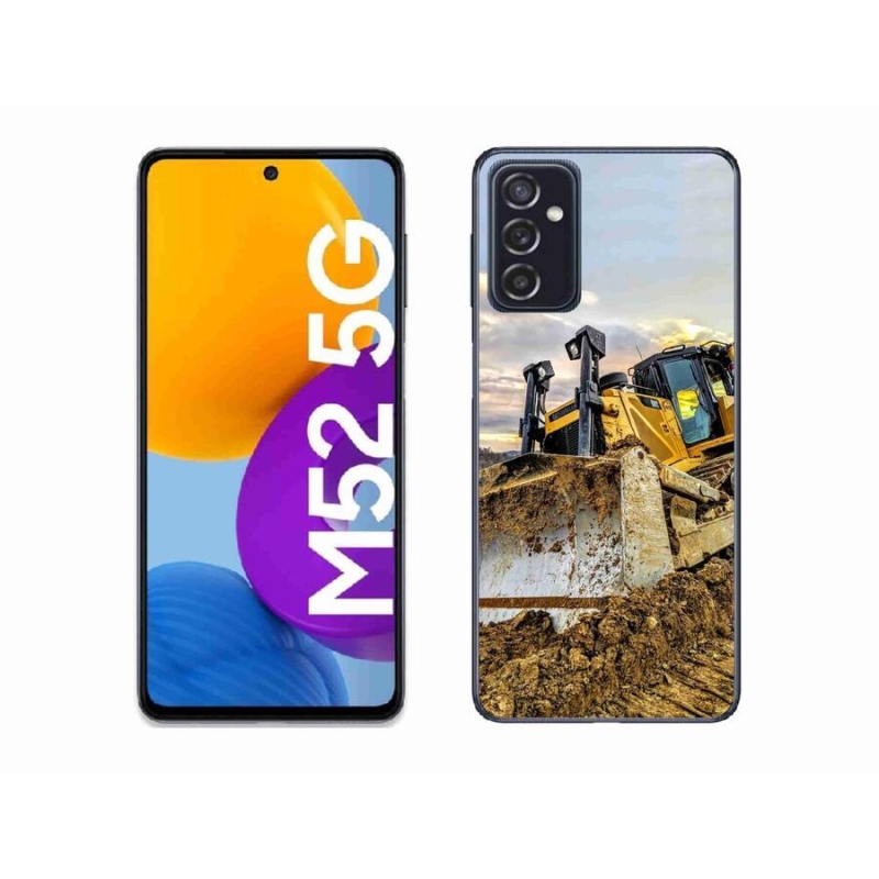 Gélový kryt mmCase na mobil Samsung Galaxy M52 5G - bager