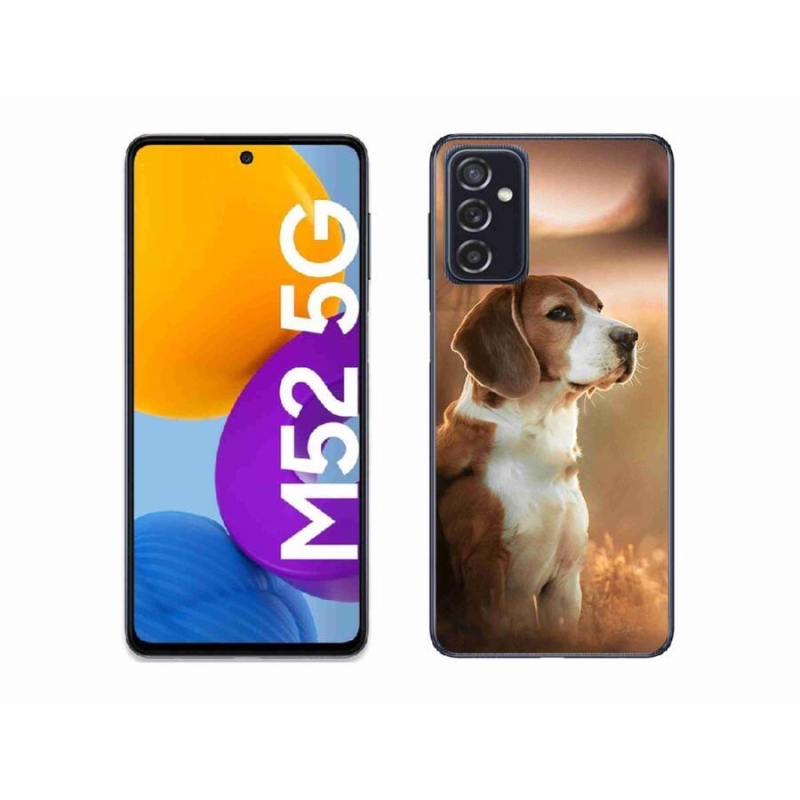 Gélový kryt mmCase na mobil Samsung Galaxy M52 5G - bígl