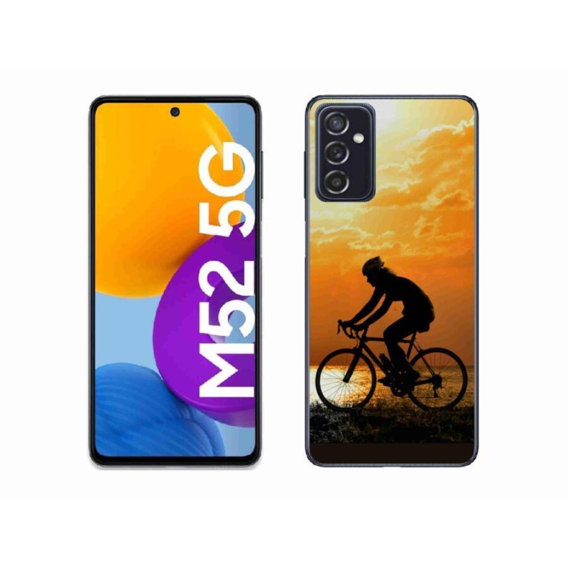 Gélový kryt mmCase na mobil Samsung Galaxy M52 5G - cyklovýlety