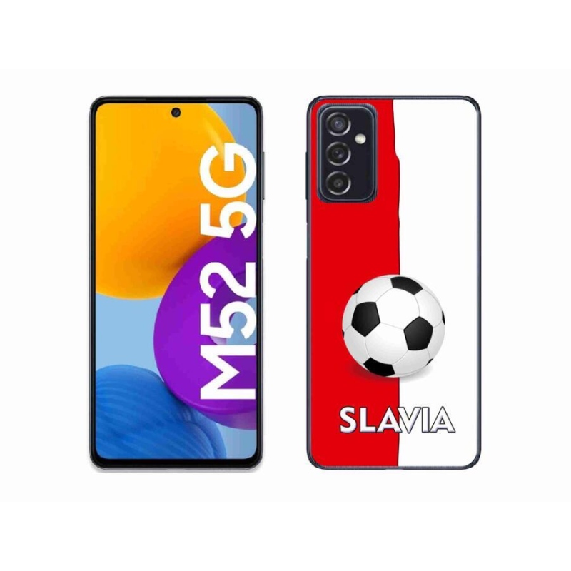 Gélový kryt mmCase na mobil Samsung Galaxy M52 5G - futbal 2