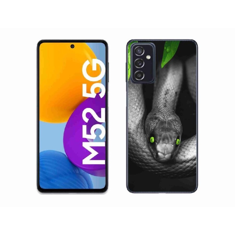 Gélový kryt mmCase na mobil Samsung Galaxy M52 5G - had