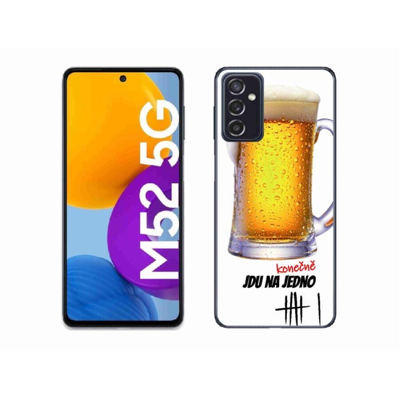 Gélový kryt mmCase na mobil Samsung Galaxy M52 5G - idem na jedno