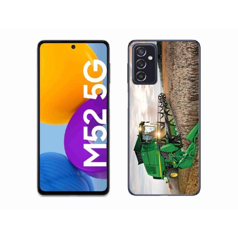 Gélový kryt mmCase na mobil Samsung Galaxy M52 5G - kombajn