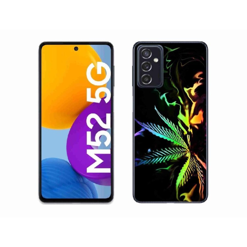 Gélový kryt mmCase na mobil Samsung Galaxy M52 5G - konope 2