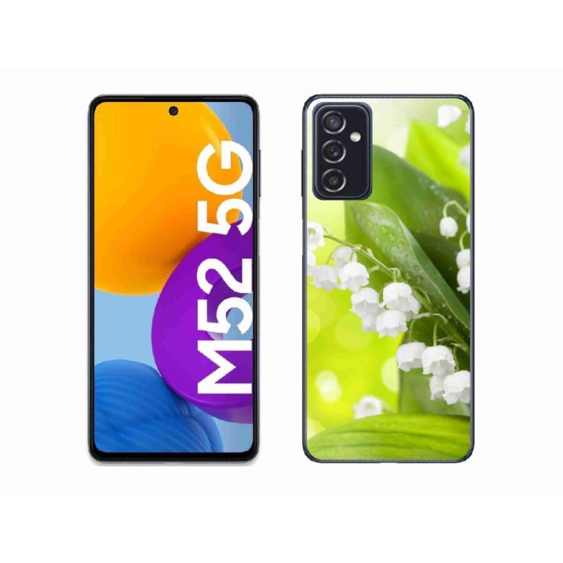 Gélový kryt mmCase na mobil Samsung Galaxy M52 5G - konvalinka