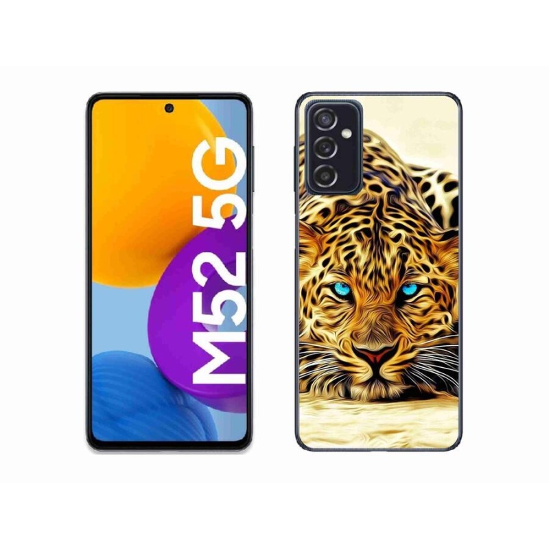 Gélový kryt mmCase na mobil Samsung Galaxy M52 5G - kreslený tiger