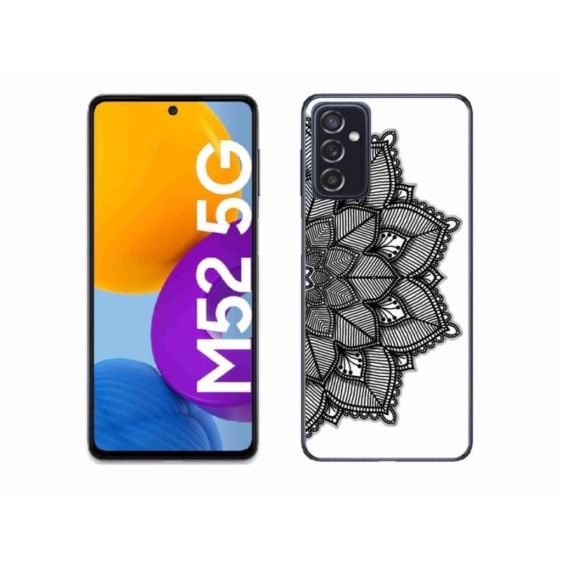 Gélový kryt mmCase na mobil Samsung Galaxy M52 5G - mandala