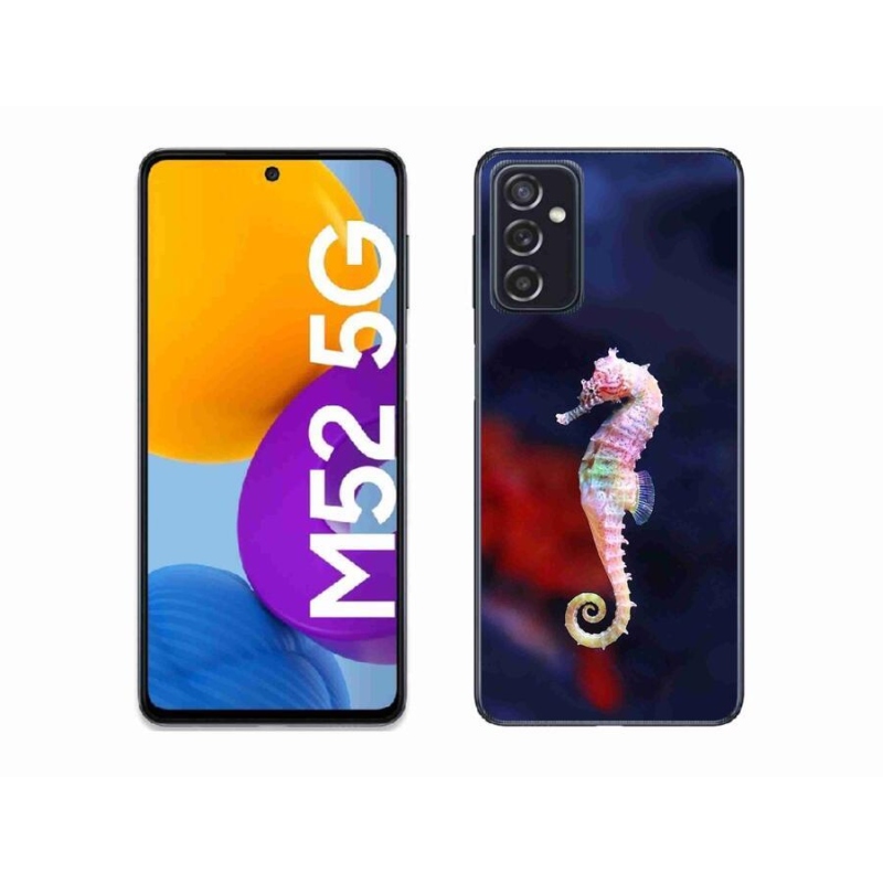 Gélový kryt mmCase na mobil Samsung Galaxy M52 5G - morský koník