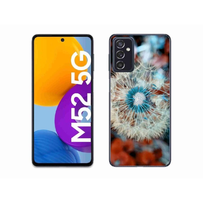 Gélový kryt mmCase na mobil Samsung Galaxy M52 5G - odkvitnuté púpava 1