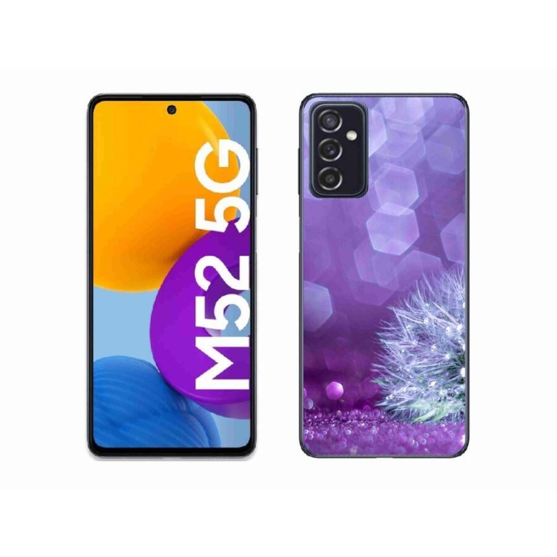 Gélový kryt mmCase na mobil Samsung Galaxy M52 5G - odkvitnuté púpava 2