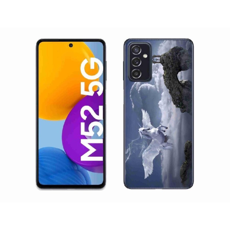 Gélový kryt mmCase na mobil Samsung Galaxy M52 5G - pegas