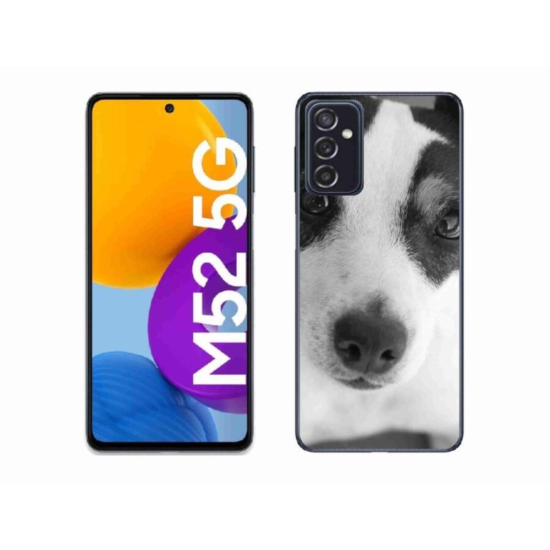 Gélový kryt mmCase na mobil Samsung Galaxy M52 5G - pes