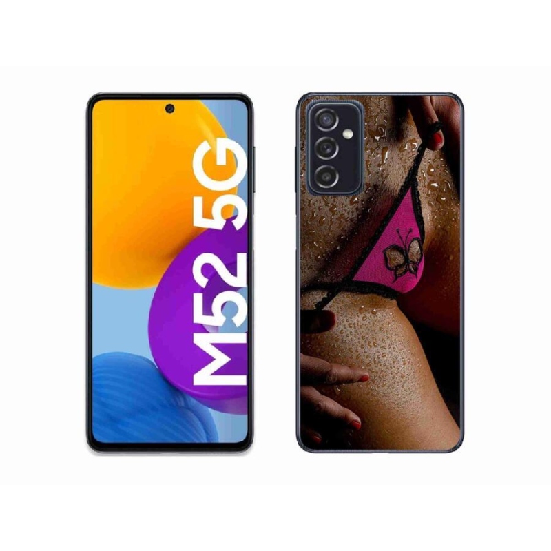 Gélový kryt mmCase na mobil Samsung Galaxy M52 5G - sexy žena