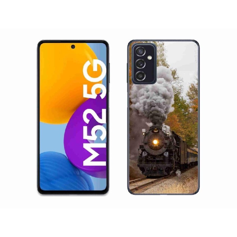 Gélový kryt mmCase na mobil Samsung Galaxy M52 5G - vlak 1