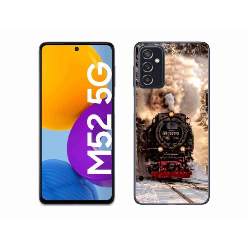 Gélový kryt mmCase na mobil Samsung Galaxy M52 5G - vlak