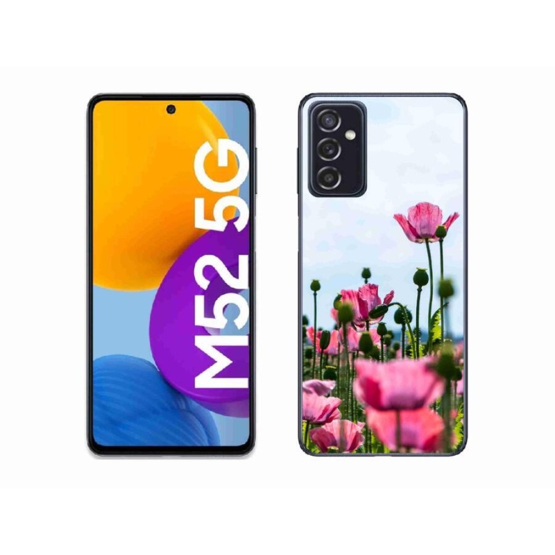 Gélový kryt mmCase na mobil Samsung Galaxy M52 5G - vlčí mak