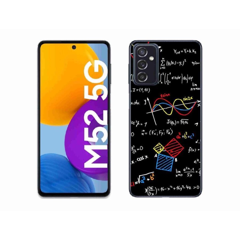 Gélový kryt mmCase na mobil Samsung Galaxy M52 5G - vzorčeky