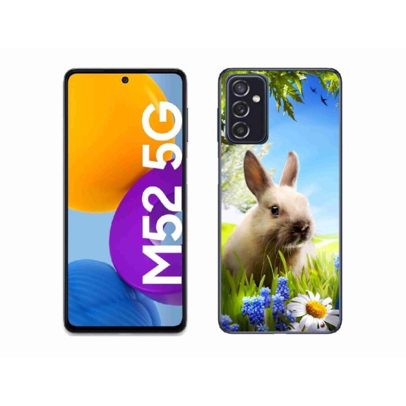 Gélový kryt mmCase na mobil Samsung Galaxy M52 5G - zajačik