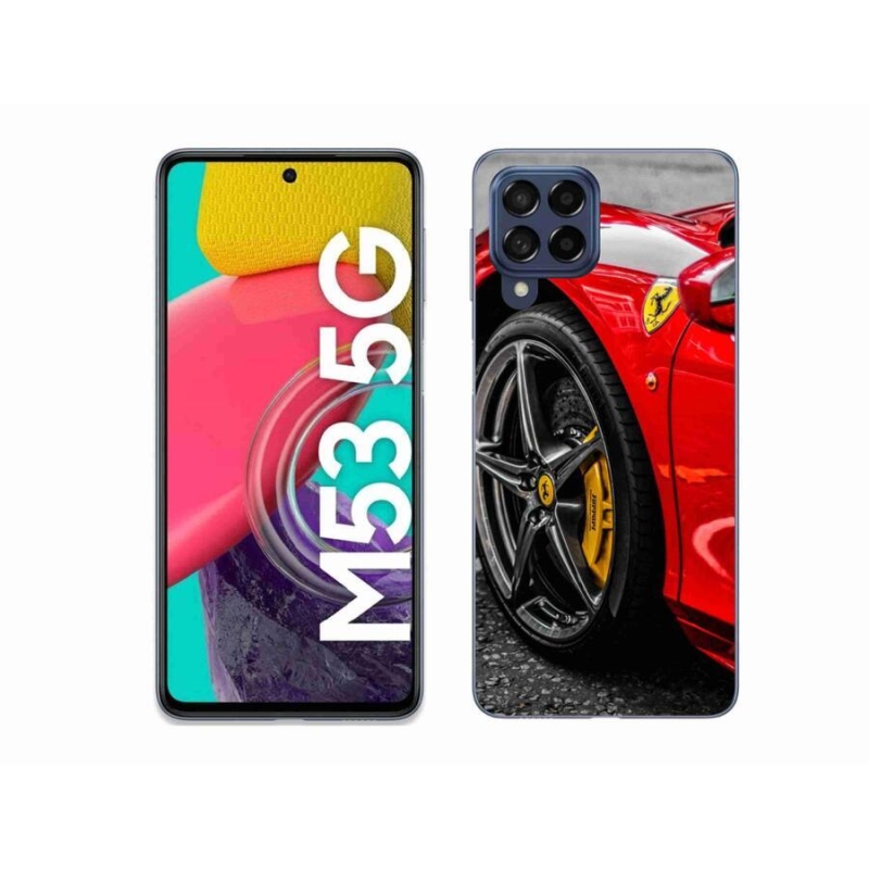 Gélový kryt mmCase na mobil Samsung Galaxy M53 5G - auto 1