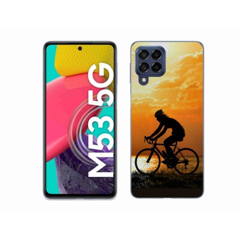 Gélový kryt mmCase na mobil Samsung Galaxy M53 5G - cyklovýlet