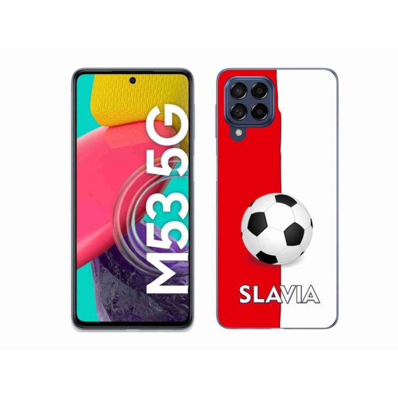 Gélový kryt mmCase na mobil Samsung Galaxy M53 5G - futbal 2