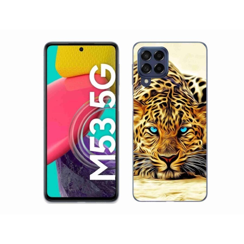 Gélový kryt mmCase na mobil Samsung Galaxy M53 5G - kreslený tiger