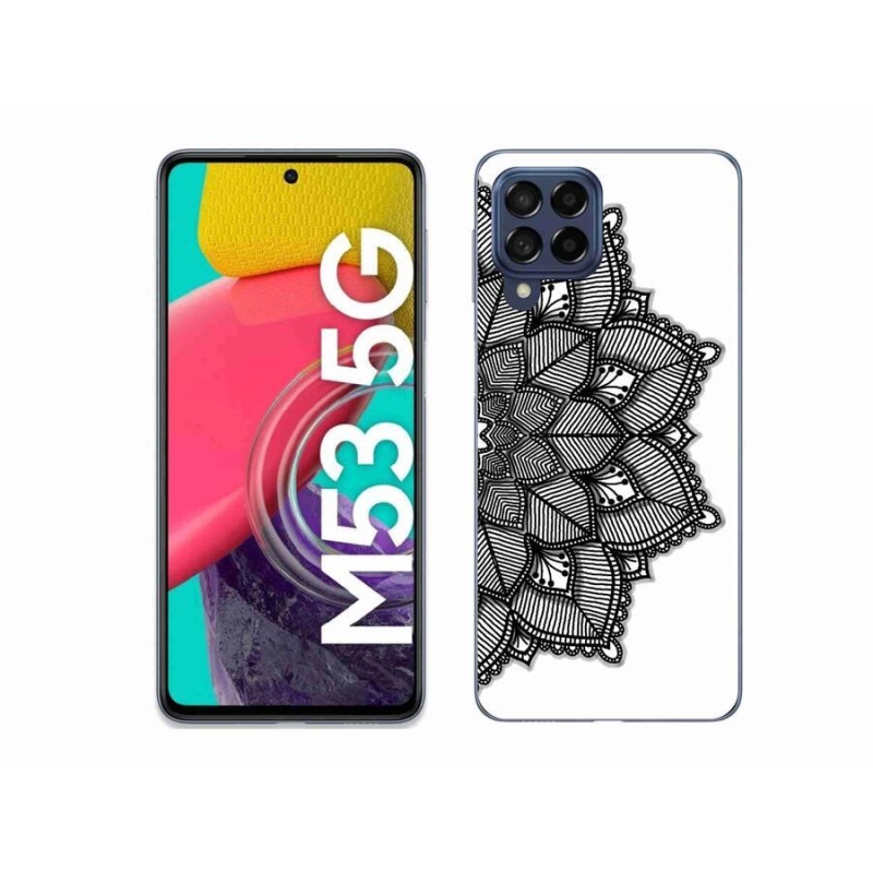 Gélový kryt mmCase na mobil Samsung Galaxy M53 5G - mandala