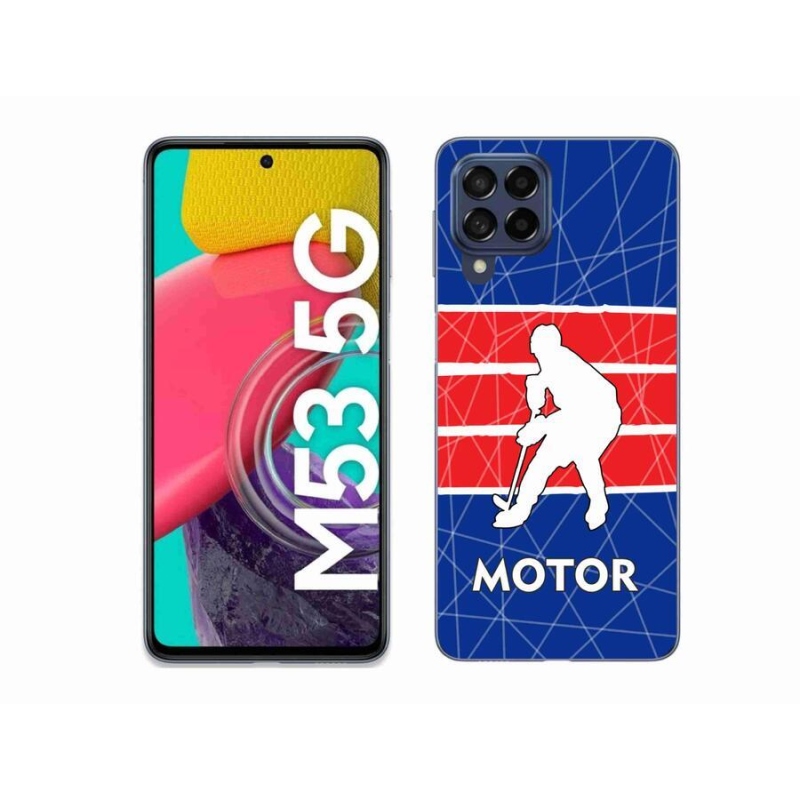 Gélový kryt mmCase na mobil Samsung Galaxy M53 5G - Motor