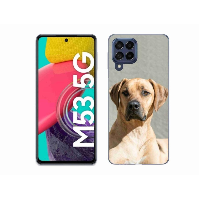 Gélový kryt mmCase na mobil Samsung Galaxy M53 5G - ridgeback