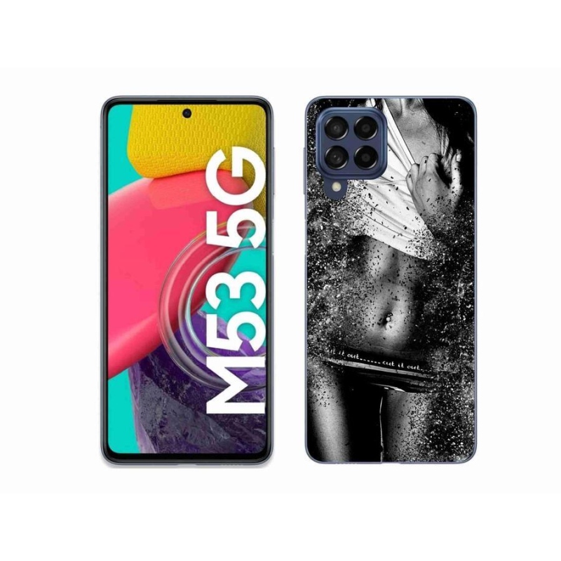 Gélový kryt mmCase na mobil Samsung Galaxy M53 5G - sexy žena 1