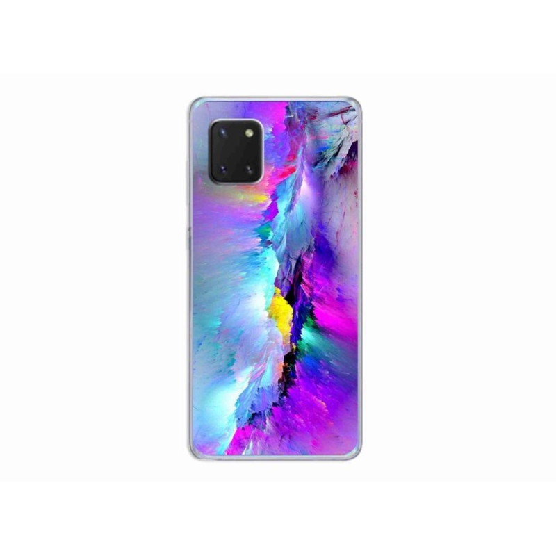 Gélový kryt mmCase na mobil Samsung Galaxy Note 10 Lite - abstrakt