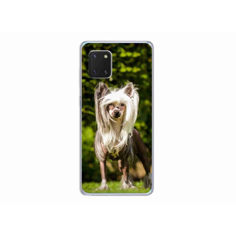 Gélový kryt mmCase na mobil Samsung Galaxy Note 10 Lite - čínsky chocholatý pes