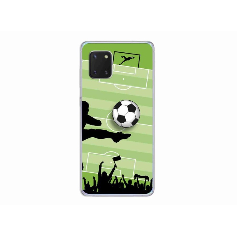 Gélový kryt mmCase na mobil Samsung Galaxy Note 10 Lite - futbal 3