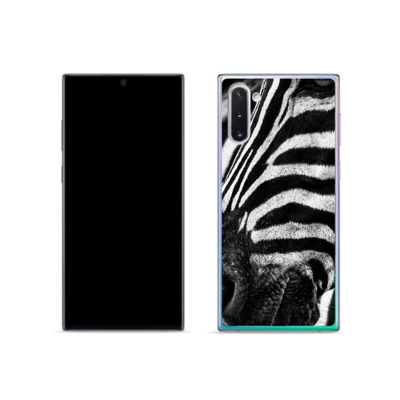 Gélový kryt mmCase na mobil Samsung Galaxy Note 10 - zebra