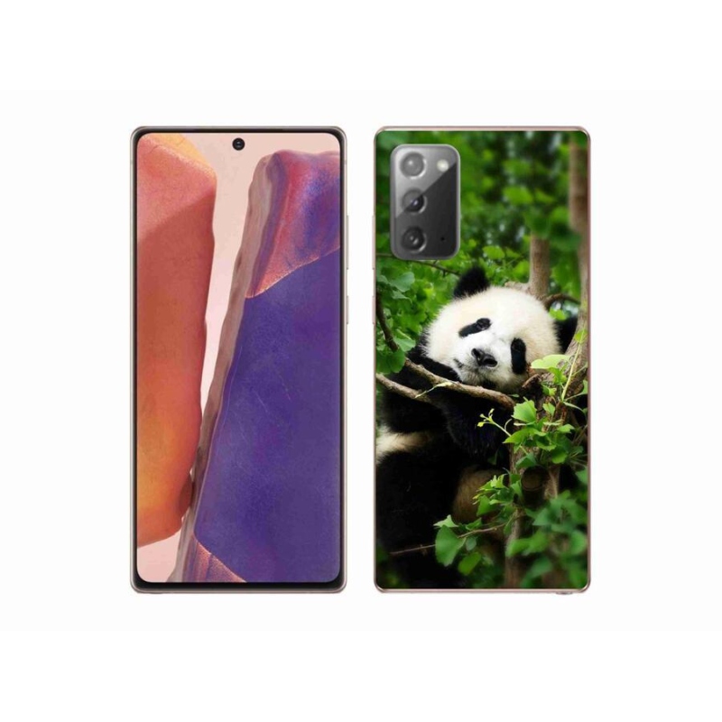 Gelový kryt mmCase na mobil Samsung Galaxy Note 20/Note 20 5G - panda