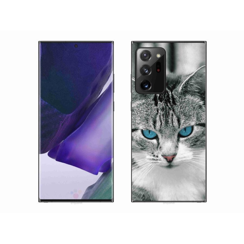 Gélový kryt mmCase na mobil Samsung Galaxy Note 20 Ultra - mačacie pohľad 1