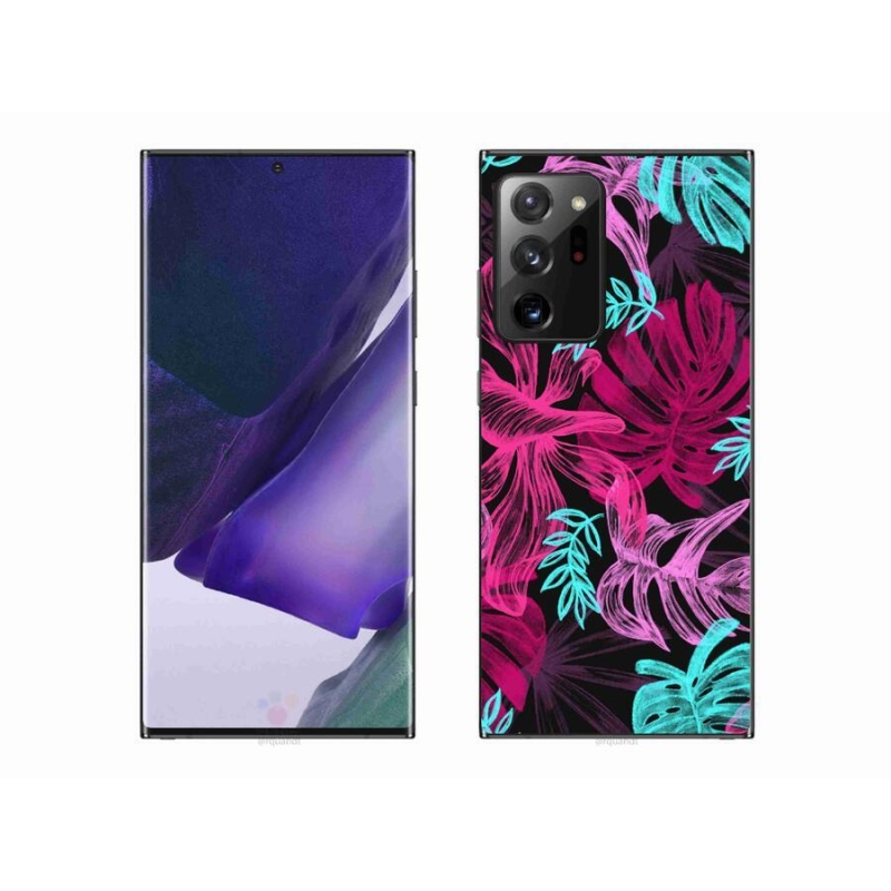 Gélový kryt mmCase na mobil Samsung Galaxy Note 20 Ultra - kvety 1