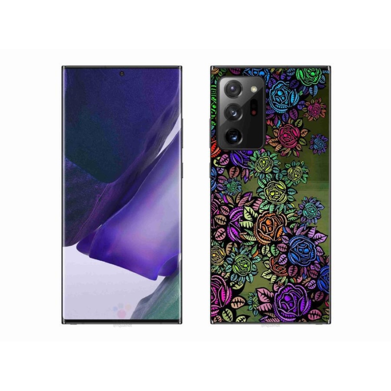 Gélový kryt mmCase na mobil Samsung Galaxy Note 20 Ultra - kvety 6