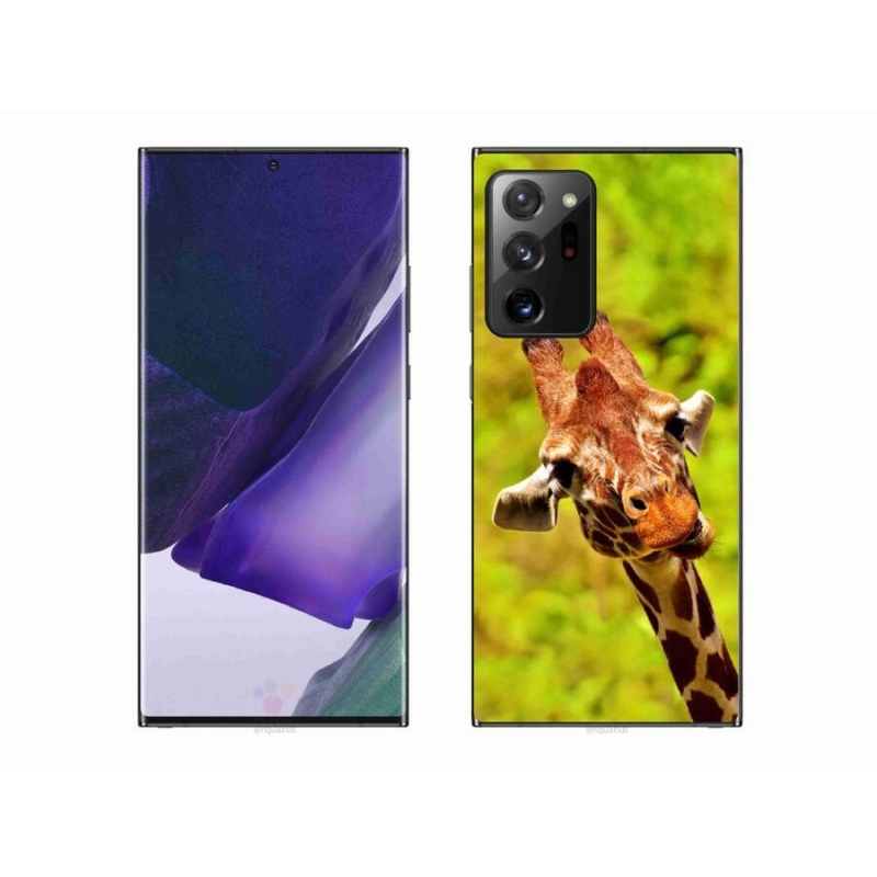 Gélový kryt mmCase na mobil Samsung Galaxy Note 20 Ultra - žirafa